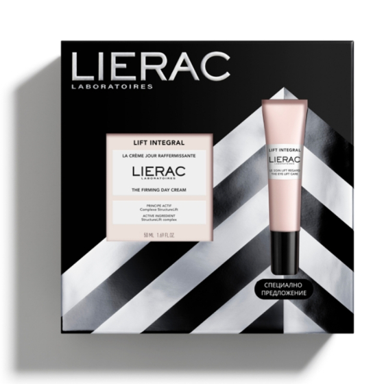 Lierac Lift Integral Комплект Стягащ дневен крем 50мл + Околоoчен лифтинг крем 15мл