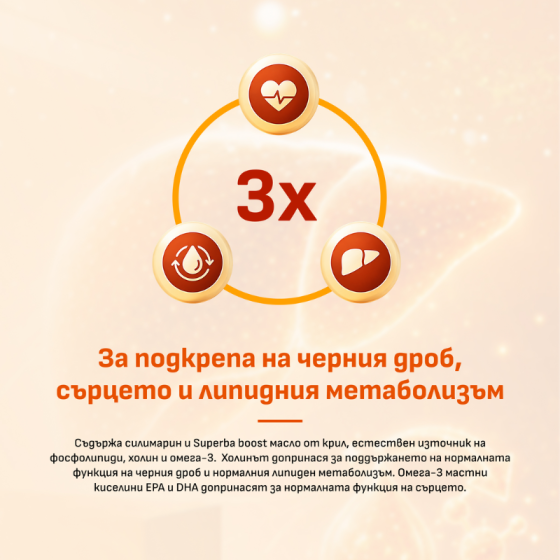 Лагоза Триплекс за черния дроб 40 капсули Worwag Pharma