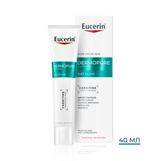 Eucerin Dermopure Clinical Матиращ флуид 40мл
