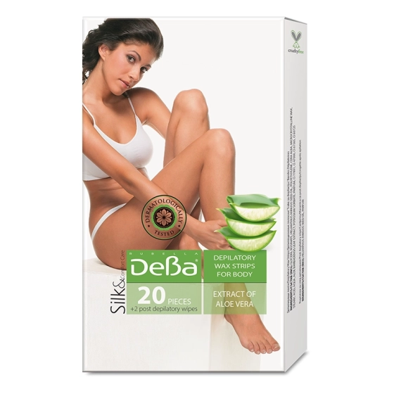 Deva Депилиращи ленти тяло с алое 20бр