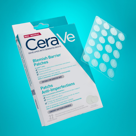 CeraVe Пачове против несъвършенства 22бр + почистващ гел за кожа, склонна към несъвършенства 236мл