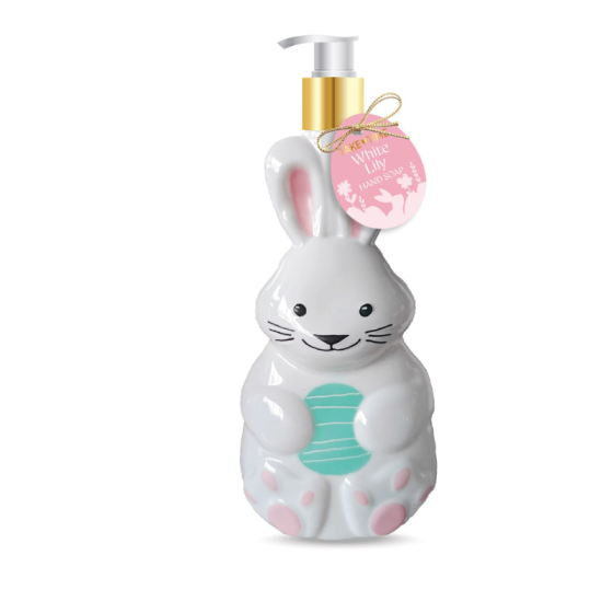 TAKE TIME Течен сапун за ръце с бяла лилия зайче 290мл