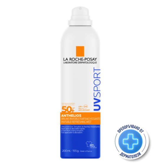 La Roche-Posay Anthelios SPF50+ UVSPORT Слънцезащитен спрей за 200мл 944960