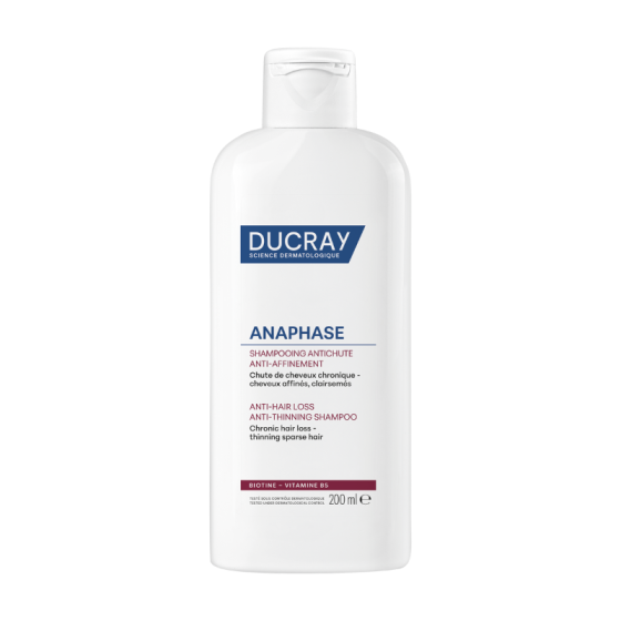 Ducray anaphase+ шампоан допълваща грижа против косопад и изтъняване 200мл