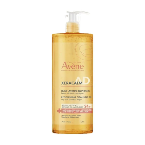 Avene XeraCalm AD Почистващо релипидиращо олио 1000мл