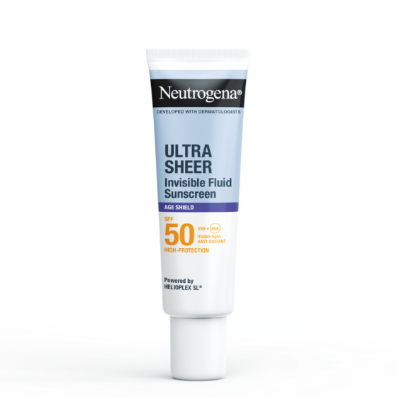 Neutrogena Ultra Sheer Невидим слънцезащитен флуид против стареене SPF50 50мл