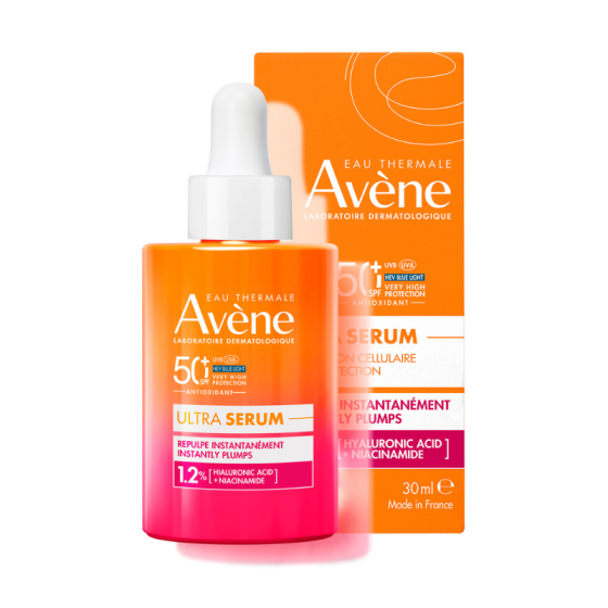 Avene Sun Ултра серум за мигновено изпълване SPF50+ подарък