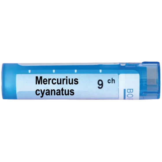 Mercurius cyanatus 9 ch