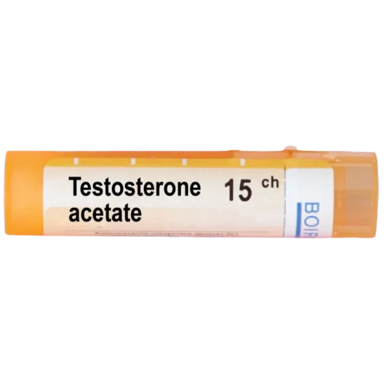 Testosterone acetate 15 ch
