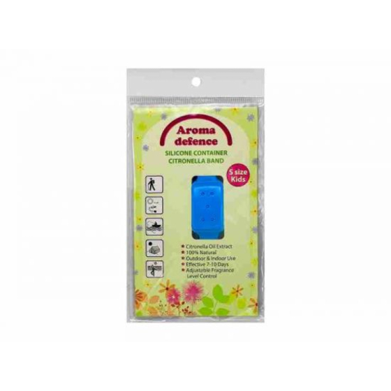 Гривна с контейнер против комари и насекоми за деца Aroma Defence