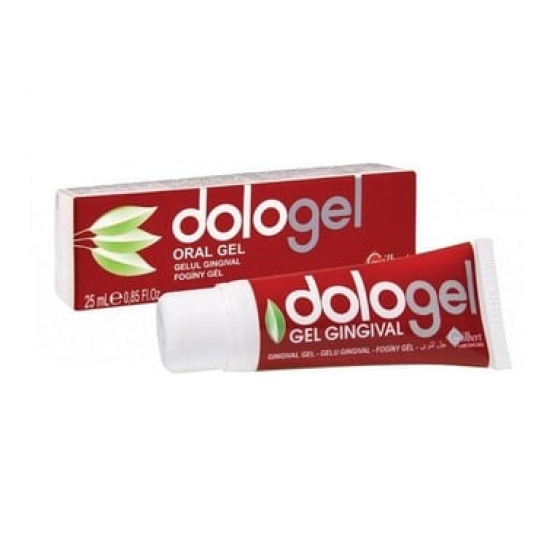 Дологел гел  за бебета при никнене на зъбки 25мл