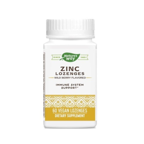 Цинк с ехинацея и витамин С таблетки за имунитет х60 Nature's Way
