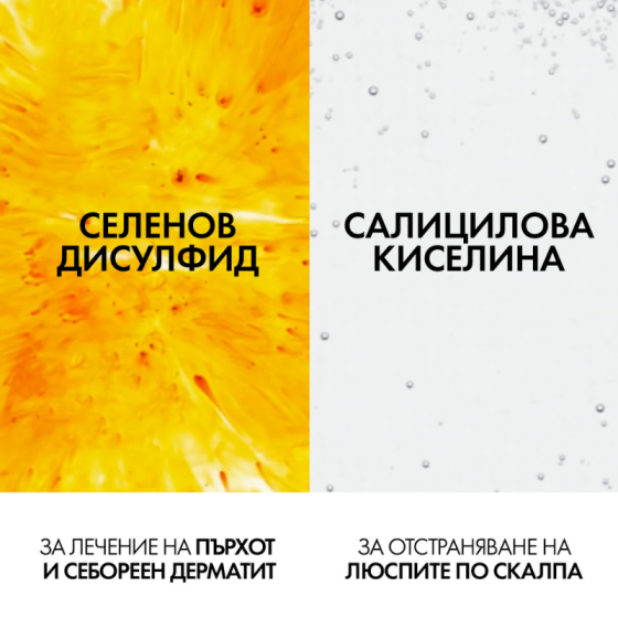Vichy dercos шампоан против пърхот мазен скалп 200мл. 330286