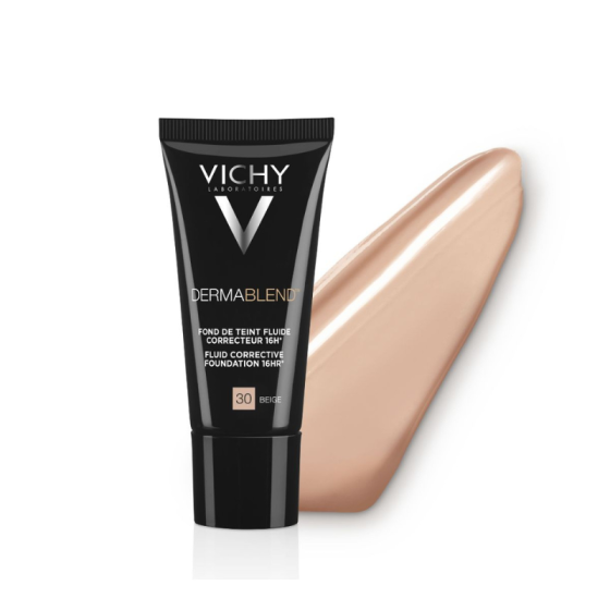 Vichy dermablend фон дьо тен 30 флуид коригиращ 30мл./бежов/ 572378