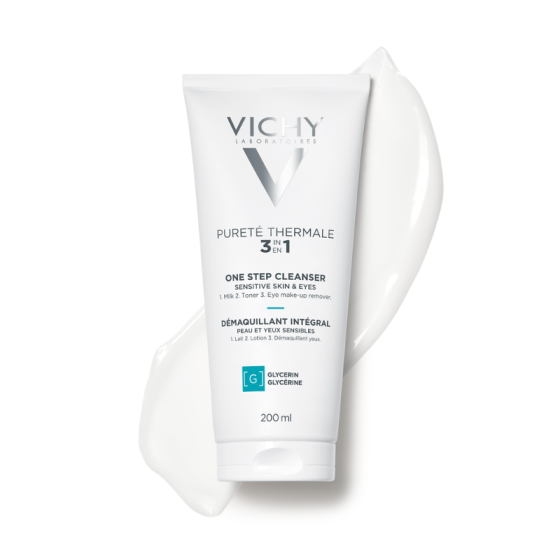 Vichy purete thermale мляко за лице 3в1 дегримиращо, почистващо 200мл. 319144