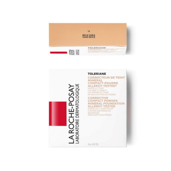 La roche-posay toleriane пудра компактна 13 коригираща 9.5гр./п.бежово/ 412059