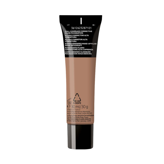 La roche-posay toleriane фон дьо тен флуид 15 коригиращ за лице SPF25, пълно покритие 30мл 863988