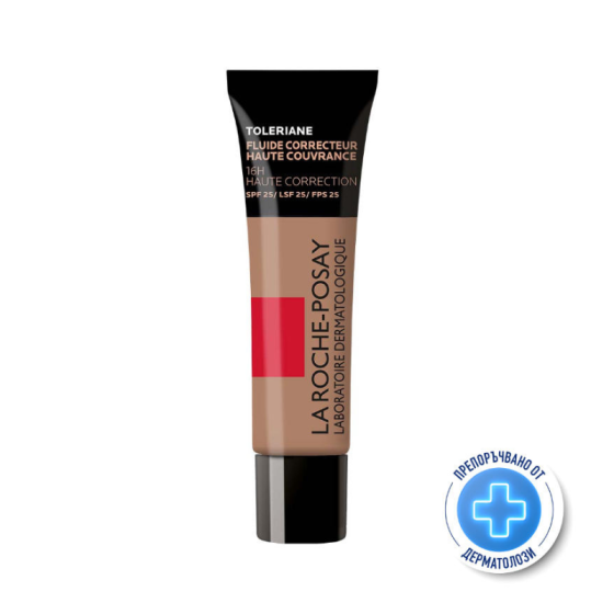 La roche-posay toleriane фон дьо тен флуид 15 коригиращ за лице SPF25, пълно покритие 30мл 863988