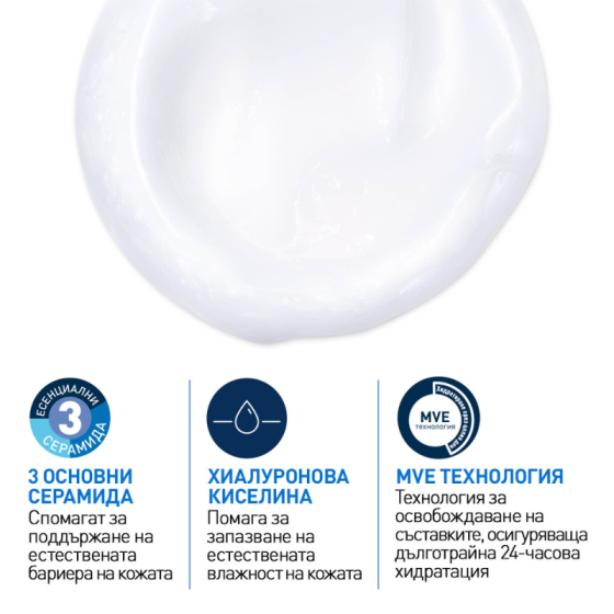 Cerave хидратиращ измиващ крем за лице и тяло, нормална към суха кожа, деца и възрастни, 236 .597180