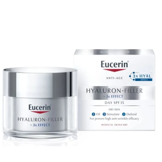 Eucerin hyaluron-filler дневен крем  50мл