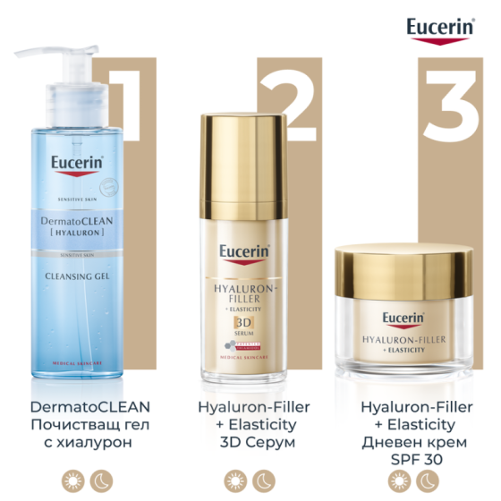 Eucerin elasticity + filler 3d серум 30 мл
