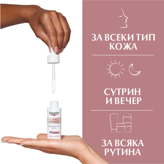 Eucerin anti-pigment серум за сияйна кожа, 30мл