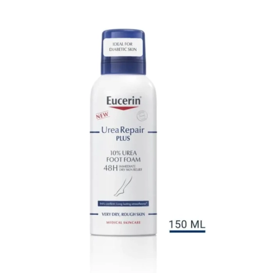 Eucerin UreaRepair Plus Пяна за крака с 10% урея 150мл