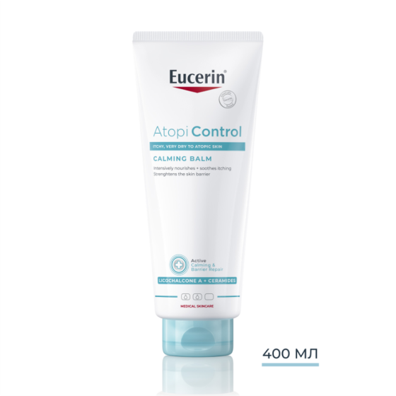 Eucerin atopicontrol успокояващ балсам за тяло 400мл туба