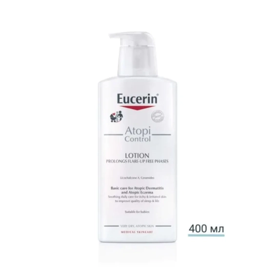 Eucerin atopicontrol успокояващ лосион за тяло 400мл