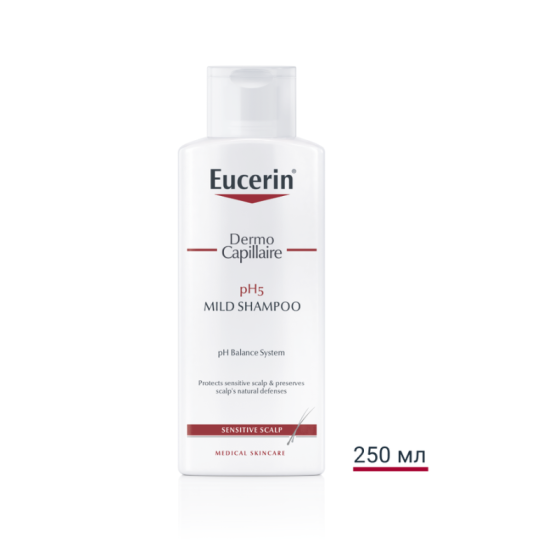 Eucerin dermo capillaire ph5 шампоан за чувствителен скалп 250мл