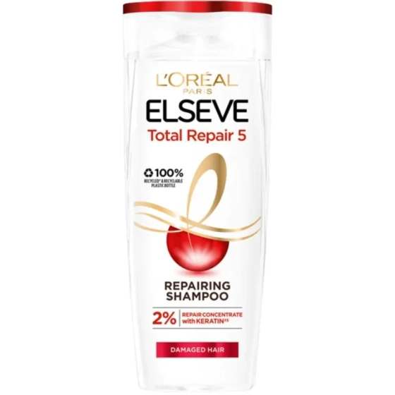 Elseve шампоан total repair 5 400мл