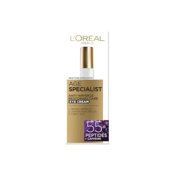 Loreal dermo age expert 55+ околоочен крем 15мл