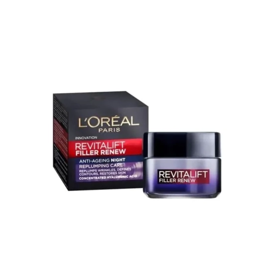 Loreal dermo revitalift filler renew нощен крем 50мл