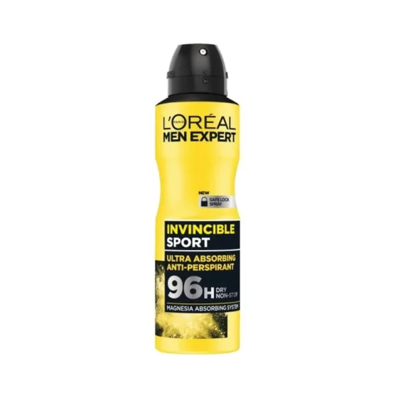 Loreal men expert спрей invincible sport 96h 150мл