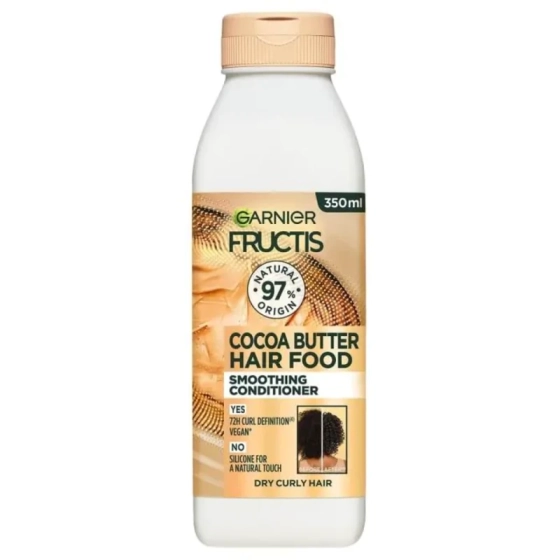 Fructis hair food cocoa butter балсам 350мл