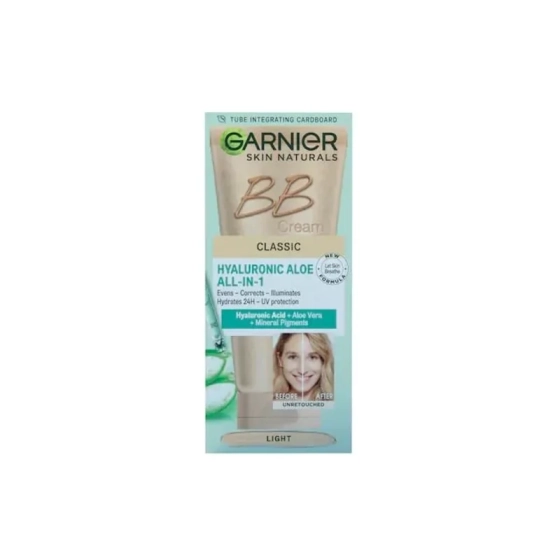 Garnier skin naturals hyaluronic aloe bb classic дневен крем light 50 мл