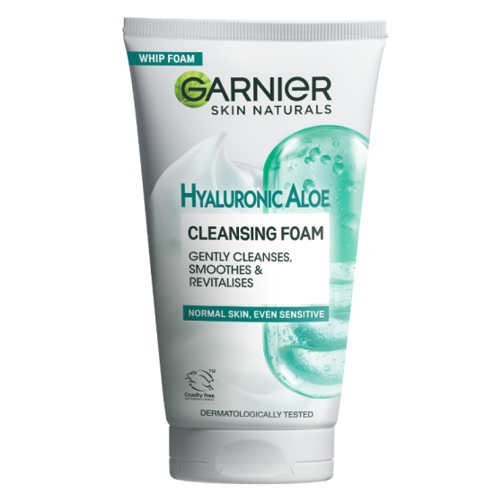 Garnier skin naturals aloe jelly почистваща пяна 150мл