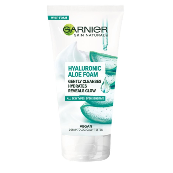 Garnier skin naturals aloe jelly почистваща пяна 150мл