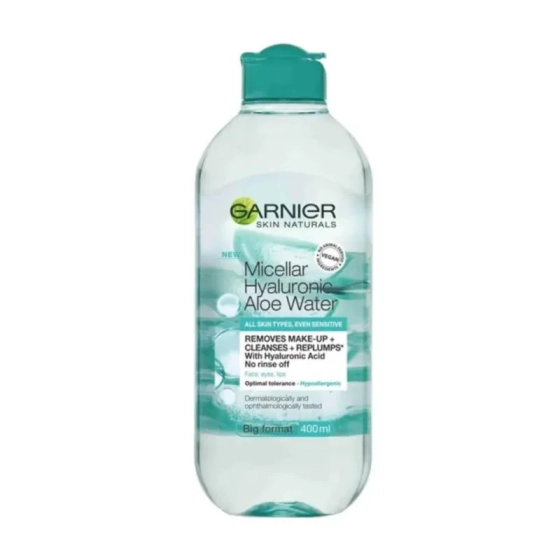 Garnier skin naturals aloe jelly мицеларна вода 400мл