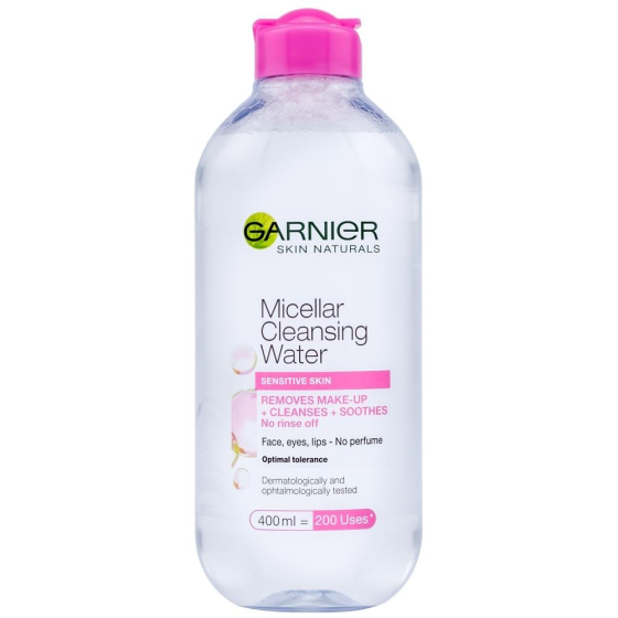 Garnier skin naturals мицеларна вода 400мл