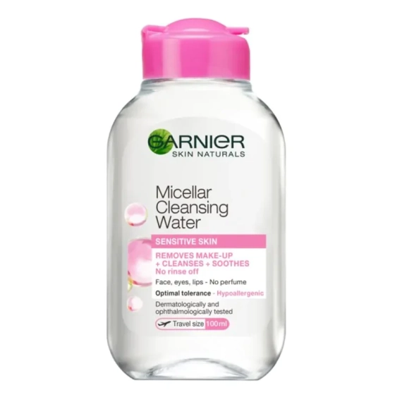 Garnier skin naturals мицеларна вода за чувствителна кожа 100 мл