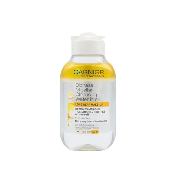 Garnier skin naturals двуфазна мицеларна вода с арганово масло 100мл