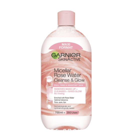 Garnier skin naturals мицеларна  розова вода 700мл