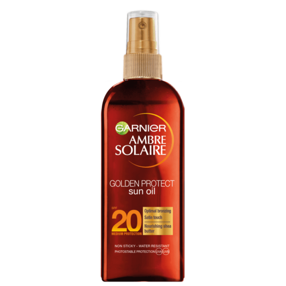 Garnier ambre solaire олио spf 20 150мл