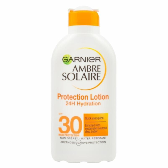 Garnier ambre solaire слънцезащитно мляко spf 30 200мл