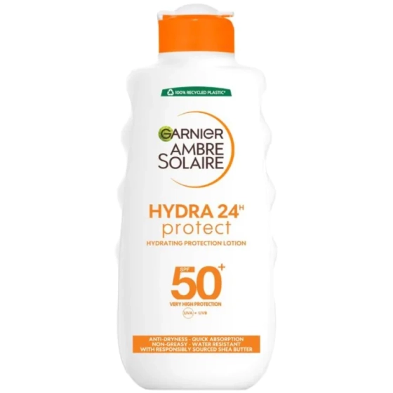 Garnier ambre solaire слънцезащитно мляко spf 50+ 200мл