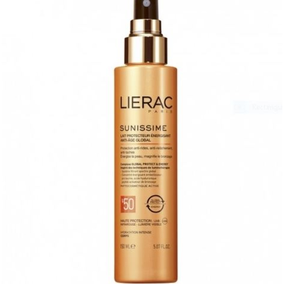 Lierac sunissime слънцезащитно мляко за тяло spf50 150мл