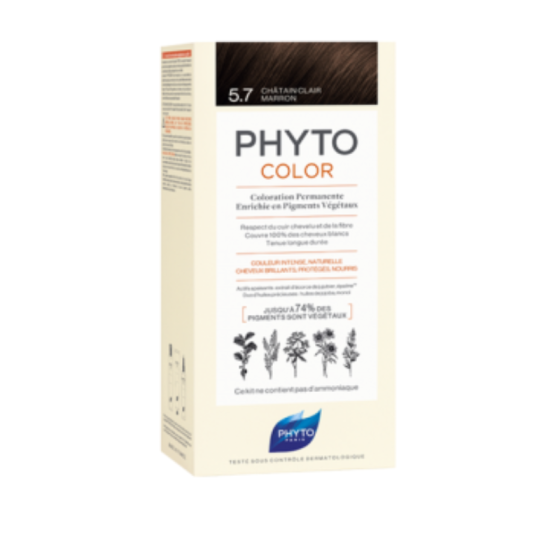 Phyto phytocolor №5.7 светъл кафяв кестен
