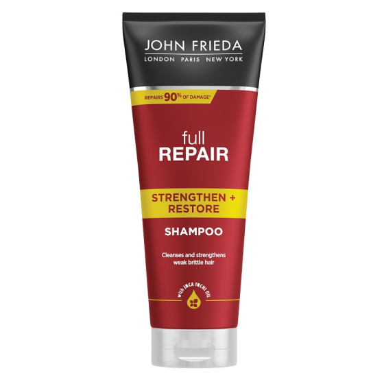 John frieda full repair възстановяващ шампоан за изтощена коса 250ml