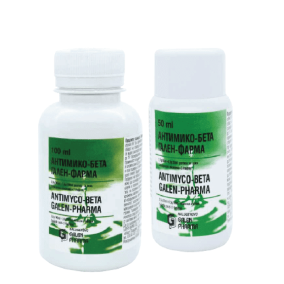 Антимико бета  гален фарма 50мл разтвор за кожа